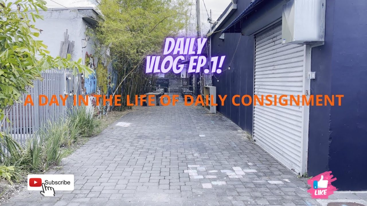 A Day In The Life Of DailyMIA Consignment Sneaker Store | Vlogs Episode 1