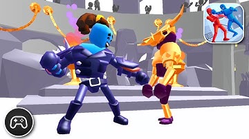 Stickman Ragdoll Fighter: Bash - Gameplay Walkthrough Part 4 - Game Levels 48-51 (iOS, Android)