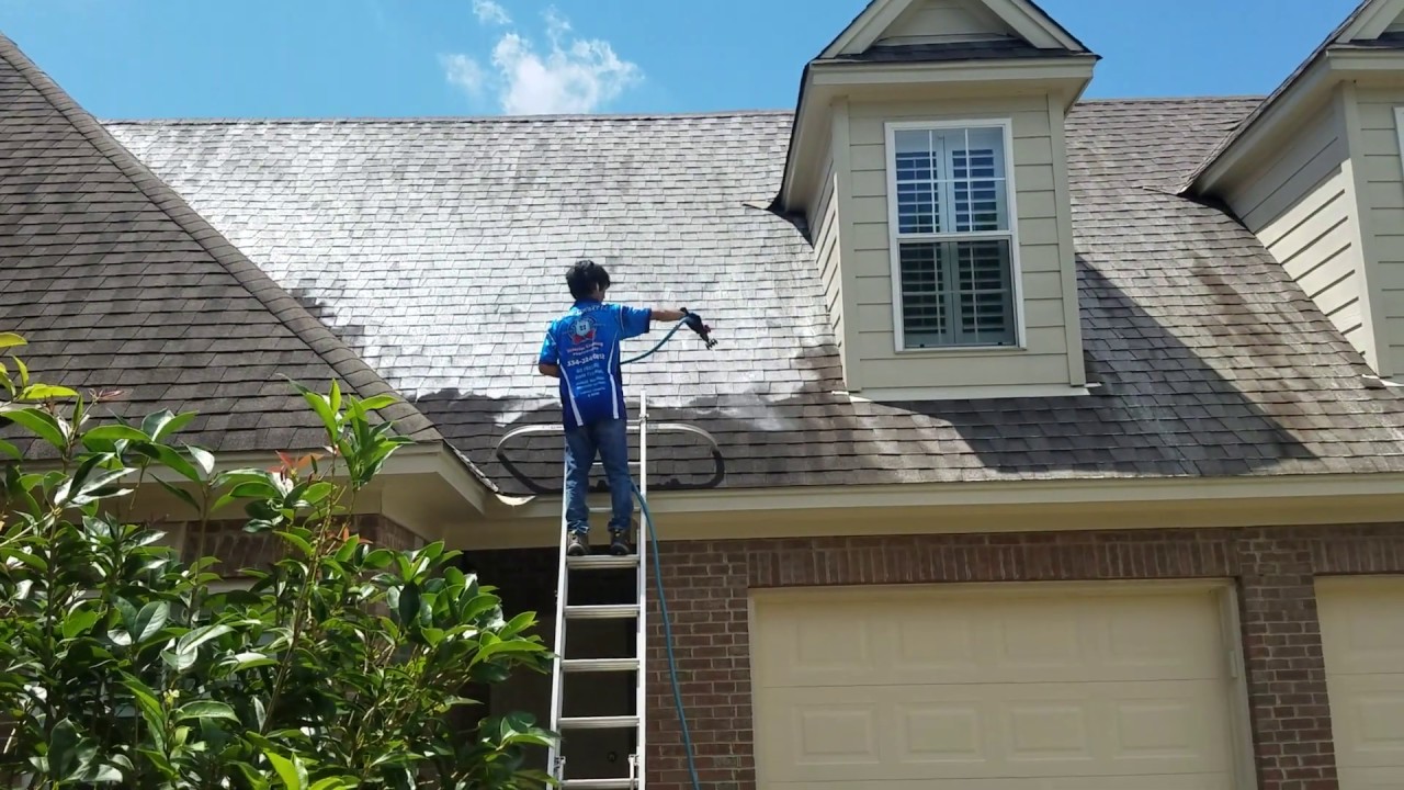 Professional Roof Cleaning YouTube