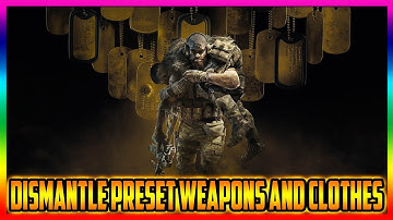 Ghost Recon Breakpoint How To Dismantle Locked Preset Weapons And Clothes