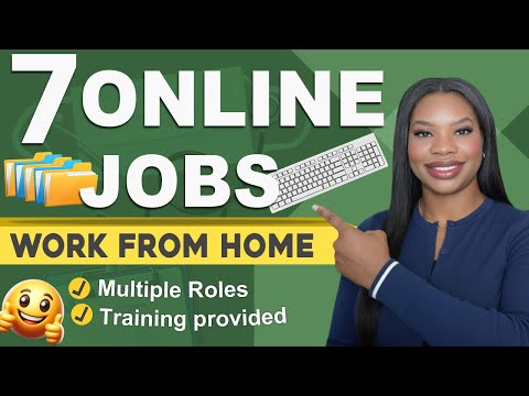 🌟 Need A Wfh Job? 7 Online Work From Home Jobs - New Roles - January 2026
