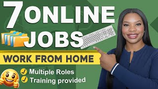 🌟 NEED A WFH JOB? 7 Online Work From Home Jobs - New Roles - January 2026