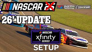 (26 UPDATE) WWT custom setup for the Xfinity series Nascar 25 setups