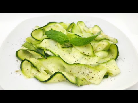 carpaccio di zucchine