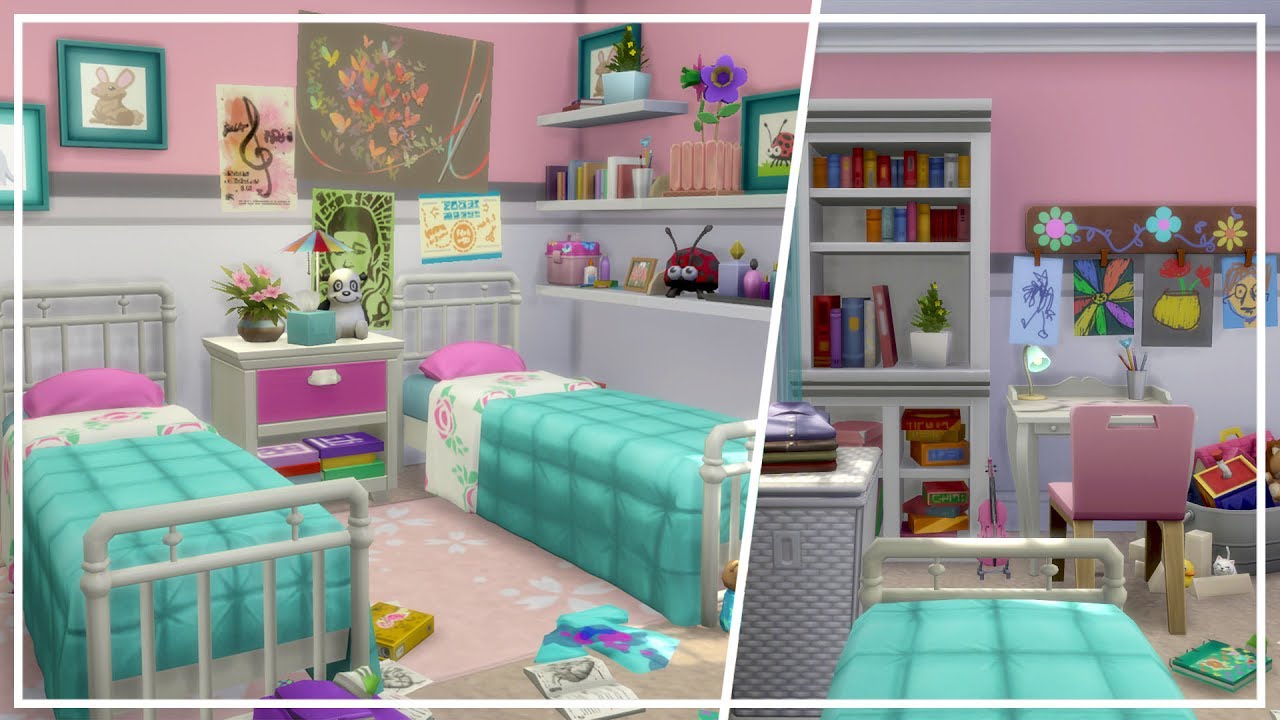KIDS BEDROOM  ft PARENTHOOD PACK The Sims  4  Room Build 