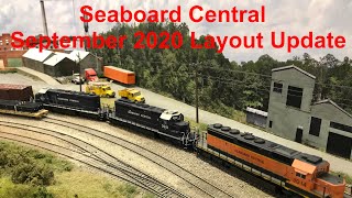 Seaboard Central September 2020 Layout Update