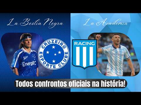 Cruzeiro x Racing: Todos confrontos oficiais entre os 2