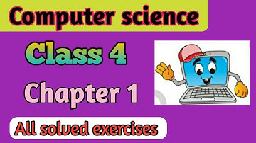 Q&A of Computer science class 4 Chapter 1/  NCERT Syllabus/solved exercises/Army public school book