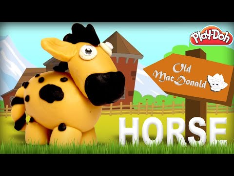 Lets Learn How to Make Play Doh Horse in Easy Steps + More Clay Videos For Kids