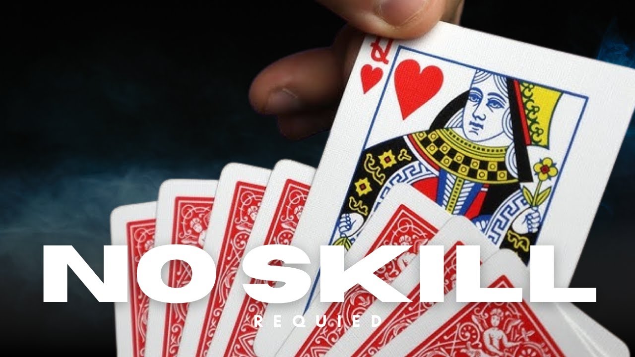 CARD TRICK WITH NO SKILL