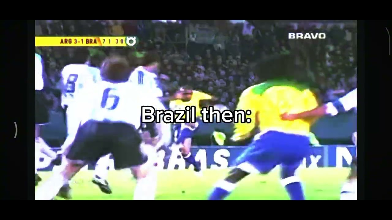 Brazil now vs Brazil then 