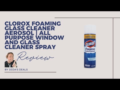Foaming Glass Cleaner Vs Windex