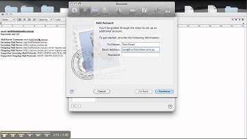 How to set up email in cPanel and Mac Mail