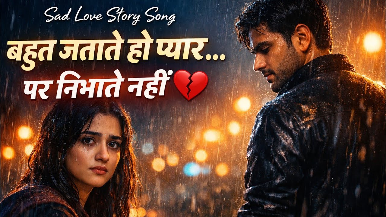 बहुत जताते हो प्यार हमसे | Original Sad Bollywood Song | AI Music💔💔💕💖