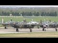 Eleven B-25 Mitchells Land For Doolittle Raid 75th Anniversary - Dayton, OH