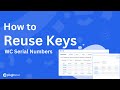 How to setup reuse keys in WC Serial Numbers | WooCommerce | PluginEver
