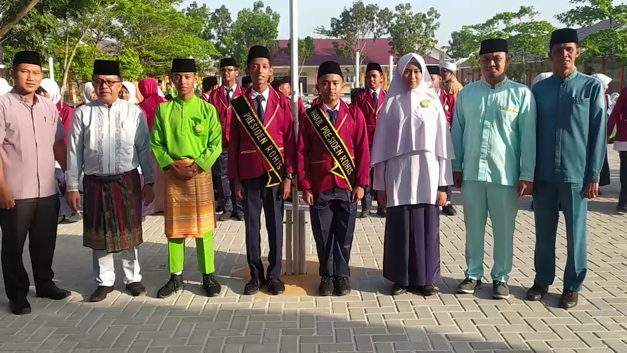 Pelantikan Pengurus Rohis MTsN 3 Pekanbaru Periode 2020/2021