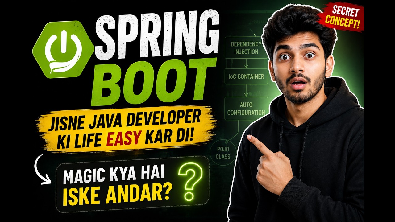2.Spring Framework Session 2 in Hindi 🔥 | Dependency Injection & Spring ...