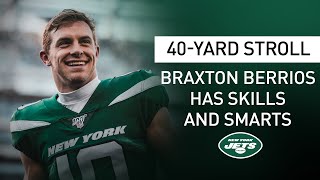 Celebrity 40-Yard Stroll: Braxton Berrios Was A Valedictorian At The U? | New York Jets | NFL Profile