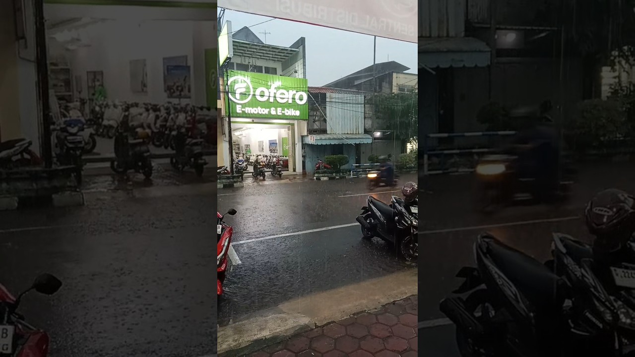 POV: Calm Ride Under Rainy City Lights – ASMR Sounds