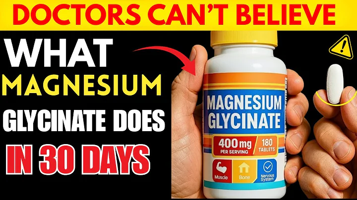 What Happens When You Take Magnesium Glycinate for 30 Days | Senior Health Tips
