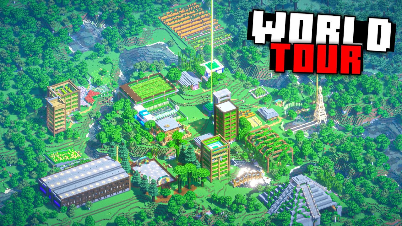 1300 Days World Tour (+Download) | Minecraft - YouTube