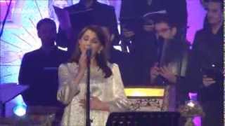 دق بوابن - ماجدة الرومي De2 Bwabon From Azariyeh christmas concert 2013 Majida el Roumi chords