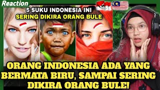 Download Lagu 🇲🇾🇮🇩ORANG INDONESIA ADA YG BERMATA BIRU😱❗5 SUKU DI INDONESIA SERING DIKIRA ORANG BULE❗ REACT MP3