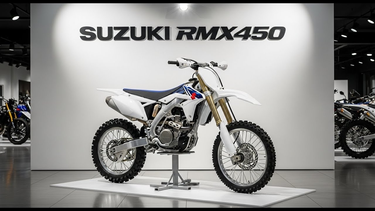 2026 Suzuki RMX450 Finally Revealed – The Most INSANE Motocross