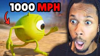 The FASTEST Cartoon Monsters EVER!