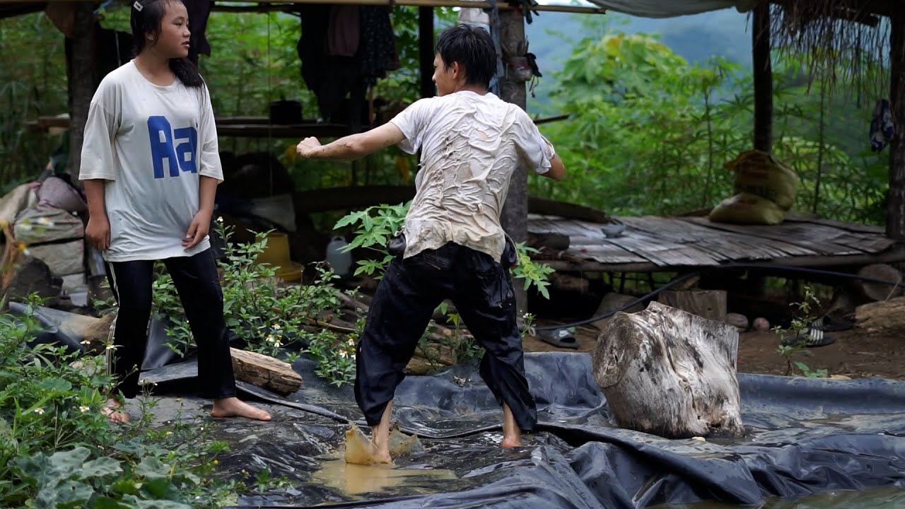 2 niam txiv quav cawv nhất làng 