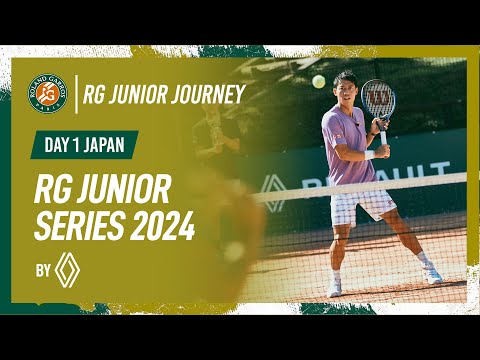 Day 1 | Tokyo | Roland-Garros Junior Series by Renault 2024 - YouTube