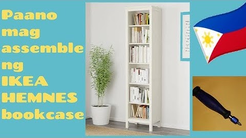 Paano mag assemble ng IKEA HEMNES bookcase | Tagalog - Ikea Manila Philippines