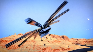 MEGA AKTUALIZACJA w BRICK RIGS "FUTURYSTYCZNY HELIKOPTER + PUSTYNIA!" #07 [PL/PC/HD] screenshot 5