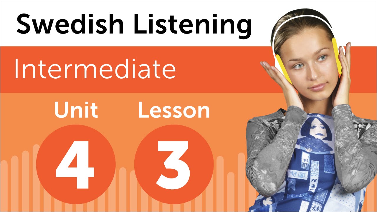 Swedish Listening Practice - Talking About School Subjects in Swedish