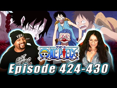 Buggy and Luffy TEAM UP! One Piece Reaction Episode 424 425 430 431 |  Op Reaction