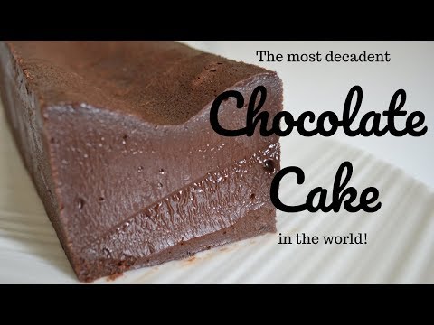 How to make★Chocolate Cake★the most decadent chocolate cake in the world（EP93）