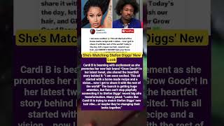 Cardi B Excitedly Promotes Grow Good Hair Brand Fans Joke Shes Matching Stefon Diggs