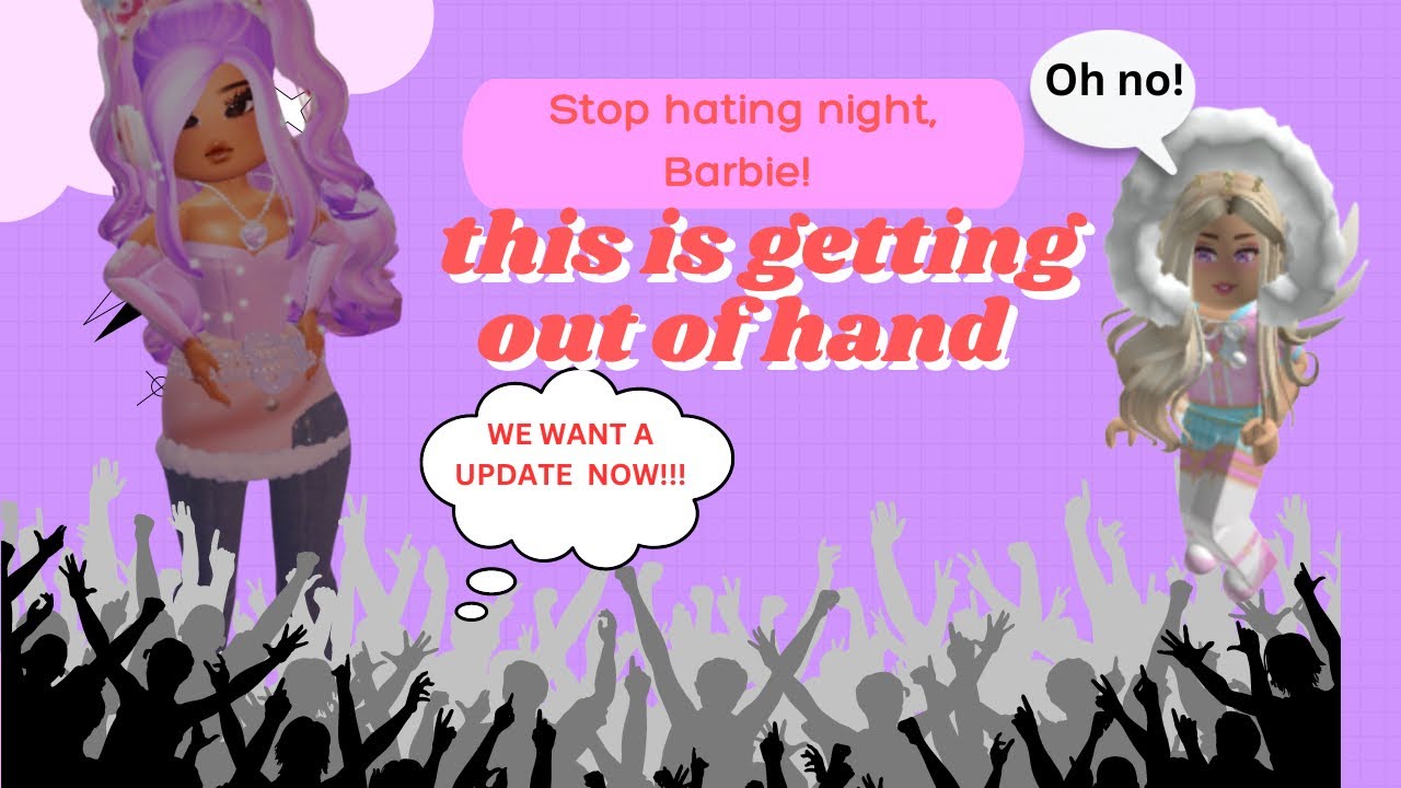 STOP HATING NIGHTBARBIE! | this is unacceptable! ✋ ￼