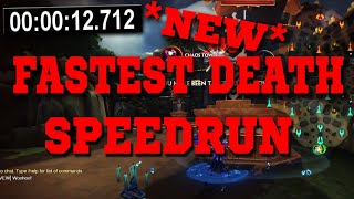 *NEW WORLD RECORD* SMITE FASTEST DEATH SPEEDRUN