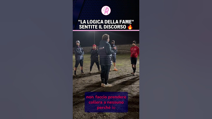 " LA LOGICA DELLA FAME" | SENTITE LA CARICA DI QUESTO ALLENATORE