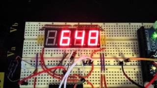 7-segment displays and max7219