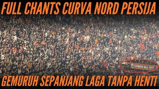 FULL AKSI & CHANT CURVA NORD PERSIJA PEMILIK TRIBUN UTARA PERSIJA DI LAGA PERSIJA VS PERSEBAYA!