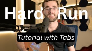 Hard Run | Zach Brown | Guitar Tutorial w/ Tabs! (Intro and Verse Riff)