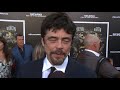 Sicario, Day of the Soldado: Benicio Del Toro Red Carpet Interivew