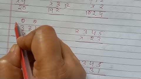 गुणा कैसे करते हैं#multiplication #एक और 2 अंकों का गुणा का सवाल#anand #tutorial #hindi