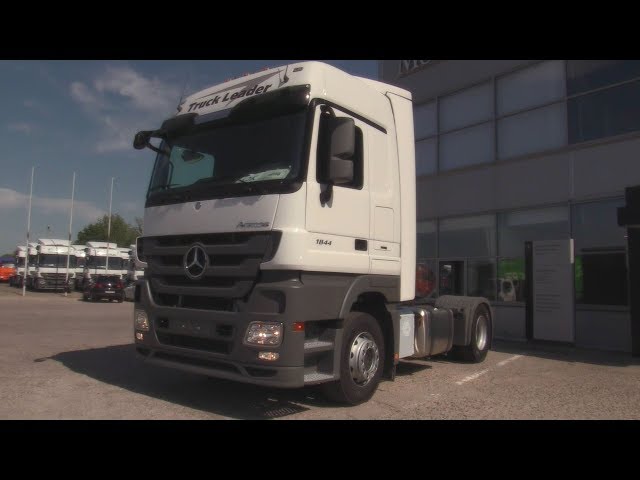 2018 Mercedes-Benz Actros 1844 LS 4X2 Truck Leader. Start Up, Engine, and In Depth Tour. class=