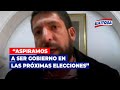 🔴🔵Noblecilla, del partido Voces del Pueblo: “Aspiramos a ser gobierno en las próximas elecciones”