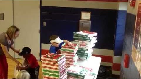 Pizza box relay