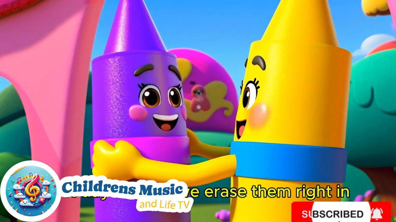 Kids English Songs - Colors and Crayons Parade Songs#learning #kidssong ...